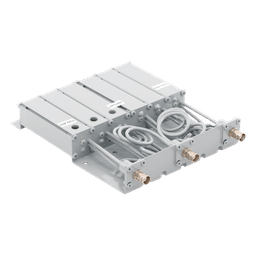 Duplexer SYSCOM en VHF, 6 Cav. 148-160 MHz, 50 Watt, 5 MHz Sep. Rechazo de Banda, BNC Hembras.