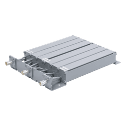 Duplexer SYSCOM en UHF, 6 Cav. 403-430 MHz, 50 Watt, 5 MHz Sep. Rechazo de Banda, BNC Hembras.