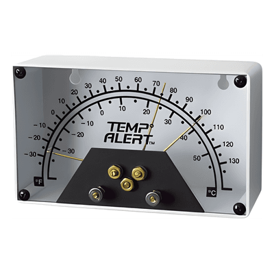 Detector analógico de temperatura ajuste de alarma por alta y baja temperatura