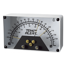 Detector analógico de temperatura ajuste de alarma por alta y baja temperatura