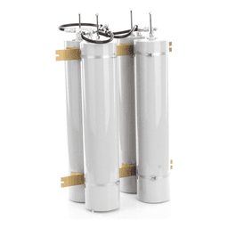 Duplexer Pasa-Banda-Rechazo de Banda, 144-174 MHz, 4 Cavidades (5"Dia.) 600 kHz, 1.5 dB, 350 Watt, N Hembras.