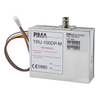 Comunicador Radio UHF para paneles de Alarma hasta 30Kms de Alcance. Frecuencia de 435 - 470 MHz. Compatible con Paneles de Alarma Serie Hunter e interfaces SAT9PID y SAT8. Potencia de 2.5W.