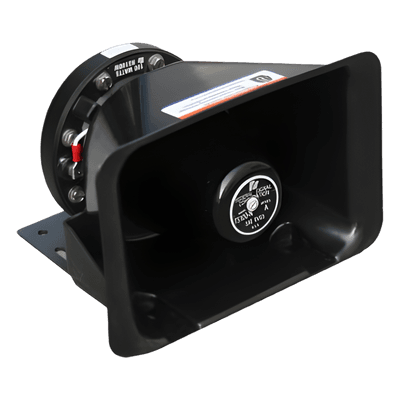 Bocina de Uso Rudo TS100N, con 100W de Potencia