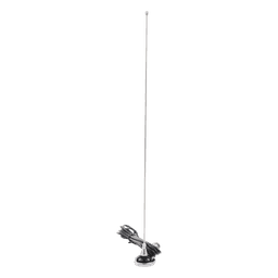 Antena Móvil VHF/UHF 140-500 MHz, Ajustable en Campo, Ganancia Unitaria