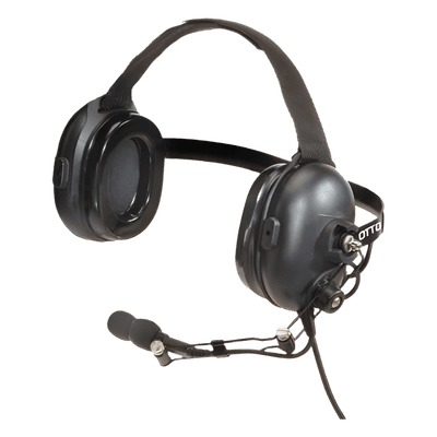 Diadema Heavy Duty por detrás de la cabeza para Motorola EP350/450/450S, MAGONE, MOTOTRBO: DEP450,XPR3000,CP200D. Hytera TC500/600