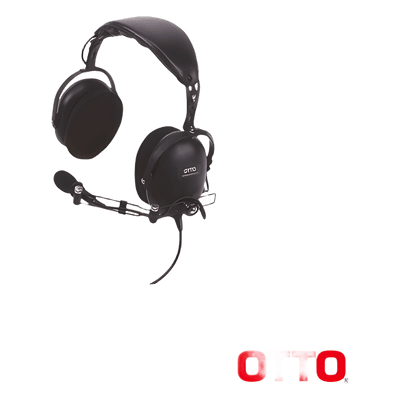 Diadema de Uso Rudo Puesta Sobre la Cabeza para ICOM ICF50/60/ 50V/60V/3161/4161