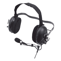 Diadema Heavy Duty por detrás de la cabeza para ICOM ICF50/60/50V/60V/3161/4161