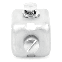 Adaptador Angular / Sujetadores Tipo Mariposa / Capacidad 0.63" / Acero Inoxidable / Paquete 10 Piezas