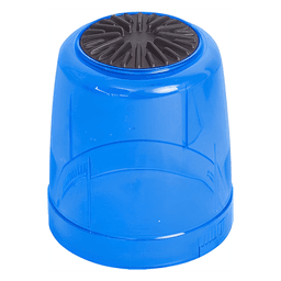 Domo de repuesto / Policarbonato azul / Compatible CO220 / Industrial