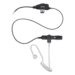 Kit de Micrófono-Audífono PLUS de 1 cable para KENWOOD NX-340/320/420, TKD-340, TK-3230/3000/3402/3312/3360/3170