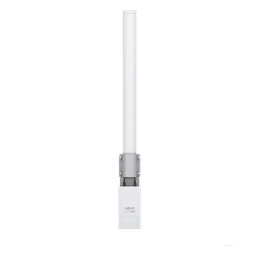 Antena omnidireccional, potente cobertura de 360°, doble polaridad MIMO 2x2, frecuencia 5 GHz (5.45-5.85 GHz) de 13 dBi