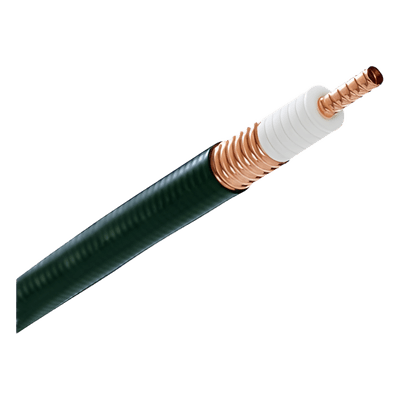 Cable Coaxial / 1-1/4 pulgada / Cobre Corrugado / Blindado / 50 Ohms / 1.30 pies radio curvatura