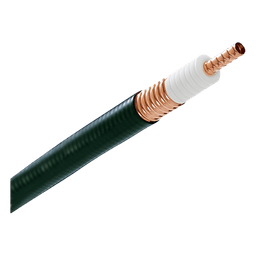 Cable Coaxial / 1-1/4 pulgada / Cobre Corrugado / Blindado / 50 Ohms / 1.30 pies radio curvatura
