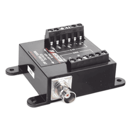 Protector Cámaras PTZ CCTV / SASD / 12-24V + Coaxial BNC + RS-232/422/485 / 150A / Bidireccional