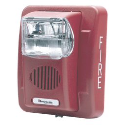 Sirena Estrobo / 24 Vcd / Multi-Candela 15-110 cd / Montaje en Pared / 100 dB / 3 Tonos Seleccionables