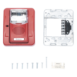 Sirena Estrobo / 24 Vcd / Multi-Candela 15-110 cd / Montaje en Pared / 100 dB / 3 Tonos Seleccionables