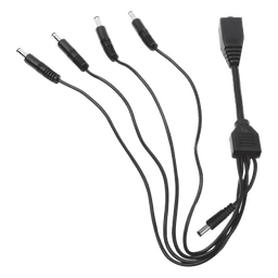 Cable con 5 Vías para Alimentar 4 Cámaras TurboHD y DVR TurboHD Epcom / Hikvision