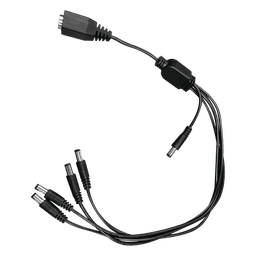 Cable con 5 Vías para Alimentar 4 Cámaras TurboHD y DVR TurboHD Epcom / Hikvision