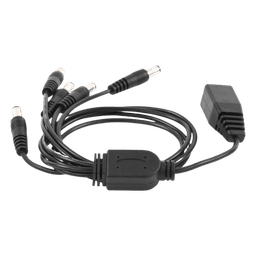 Cable con 5 Vías para Alimentar 4 Cámaras TurboHD y DVR TurboHD Epcom / Hikvision