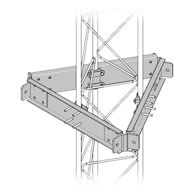 Estabilizador de Torre para Tramos STZ-35G Galvanizado por Inmersión en Caliente.