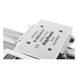 Protector Coaxial RF / 10 MHz a 1 GHz / 50 Ω / Conectores N Hembra / Bloqueo DC / 20 kA / 1,500 W