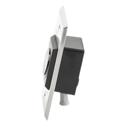 Botón de Salida sin Contacto / Sensor IR Ajustable 6 a 20 cm / LED Bicolor / Relé 0.5 a 30 s / 12-24 VCA/VCC / UL 294