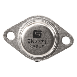 Transistor NPN Silicio / 50V 30A 150W / Encapsulado TO-3 / Protección Fuentes / Compatible RS-12A RS-20A / Alta Corriente