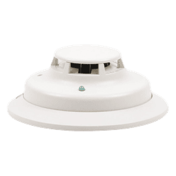 Detector Multicriterio de Humo y Calor / 2 Hilos No Polarizado / Sensor Térmico Fijo 57.2°C (135°F) / LED Bicolor / UL268