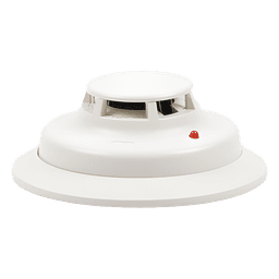 Detector Multicriterio de Humo y Calor / 2 Hilos No Polarizado / Sensor Térmico Fijo 57.2°C (135°F) / LED Bicolor / UL268