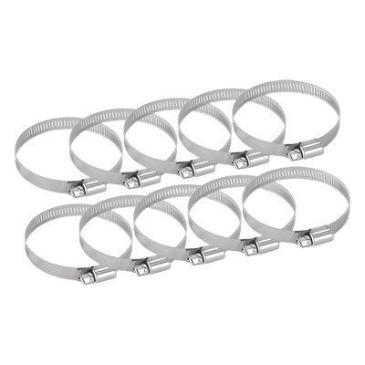Kit de 10 abrazaderas de 5.0 a 7.5 cm.