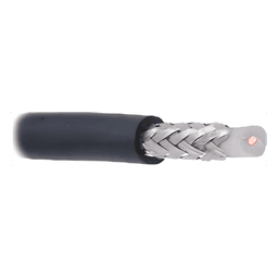 Cable Coaxial RG58 / 50 Ohms / 4.1 dB / Retazo 5 m (16.4 ft) / Conductor Cobre / Blindaje Malla Trenzada / PVC Retardante a la Flama