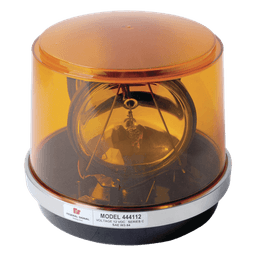 Luz giratoria / Domo policarbonato / 12 VCC / 55W / 80,000 cd / 175 RPM / 8.4" x 7.3"