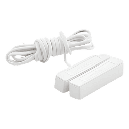 Contacto magnético direccionable V-Plex para montaje en superficie, sellado contra humedad, color blanco