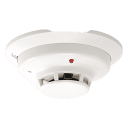 Detector fotoeléctrico de humo de 4 hilos con sensor térmico fijo a 57 grados C para paneles de incendio