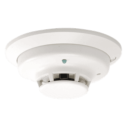 Detector fotoeléctrico de humo de 4 hilos con sensor térmico fijo a 57 grados C para paneles de incendio