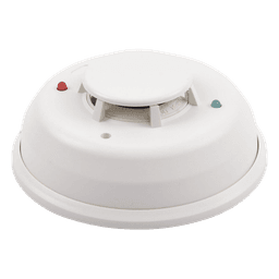 Detector Fotoelectrico de Humo de 4 Hilos con Relevador y Sensor de Temperatura, Serie i3