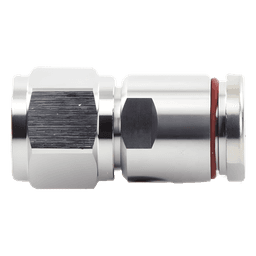 Conector N Macho de Rosca / CNT-400, 9913, RG8/U Pin Cautivo, Trimetal.