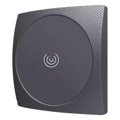 Lector de Proximidad / Wiegand 26-bit / 125 kHz / IP65 / 10 cm / 3.4 x 3.4 x 0.6 in