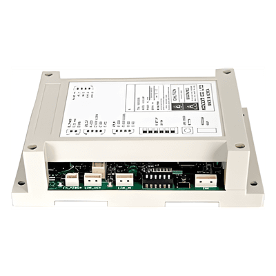 Distribuidor de video-portero / 4 departamentos / Cableado 4 hilos / Dipswitch / -10°C a +50°C / 13V DC