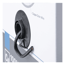 Bobina de Cable / Cat5e / FTP / 305 m (1000 pies) / Blindado / Intemperie CMX / 24 AWG / Cobre / Negro