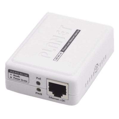 Inyector PoE 802.3af de 1 Puerto Gigabit 10/100/1000 Mbps (End-Span)