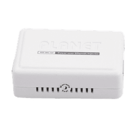 Inyector PoE 802.3af de 1 Puerto Gigabit 10/100/1000 Mbps (End-Span)