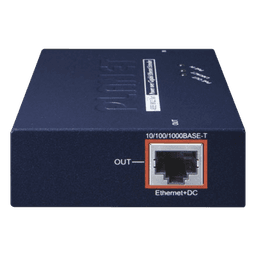 Extensor PoE+ / Hasta 500 m (1640 pies) / Entrada PoE+ Gigabit 802.3at / Salida PoE+ Gigabit 802.3af/at / Cadena de 4 unidades / Interior