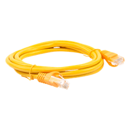 Cable de Parcheo UTP Cat5e - 2.0 Metros (6.56 Pies) - Amarillo