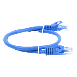 Cable de Parcheo UTP Cat6 - 0.5 Metros (1.64 Pies) - Azul