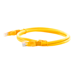 Cable de Parcheo UTP Cat6 - 1 Metro (3.28 Pies) - Amarillo