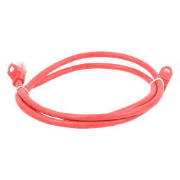 Cable de Parcheo UTP Cat6 / 1 Metro (3.28 Pies) / RJ45 / Sin Blindaje / Rojo