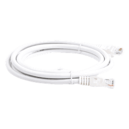 Cable de Parcheo UTP Cat6 - 2 Metros (6.56 Pies) - Blanco