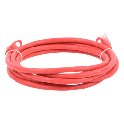 Cable de Parcheo UTP Cat6 - 2 Metros (6.56 Pies) - Rojo
