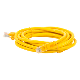 Cable de Parcheo UTP Cat6 - 3.0 Metros (9.84 Pies) - Amarillo